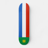 Flagge von Chakassien Skateboard (Vorderseite)