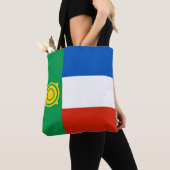 Flagge von Chakassien Tasche (Von Nahem)