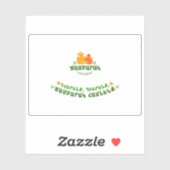 Flagge von Chambarak, Republik Armenien Aufkleber (Blatt)