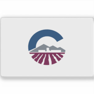 Flagge von Chandler, Arizona Aufkleber