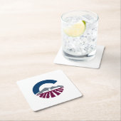 Flagge von Chandler, Arizona Rechteckiger Pappuntersetzer (Vor Ort)