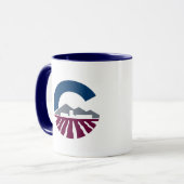 Flagge von Chandler, Arizona Tasse (Vorderseite Links)