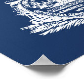 Flagge von Charleston, Poster von South Carolina (Ecke)