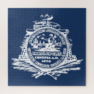 Flagge von Charleston (South Carolina) Puzzle