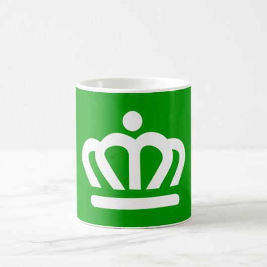 Flagge von Charlotte, North Carolina Kaffeetasse (Mittel)