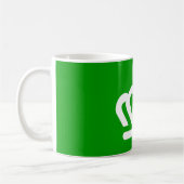 Flagge von Charlotte, North Carolina Kaffeetasse (Links)