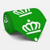 Flagge von Charlotte, North Carolina Krawatte (Gerollt)