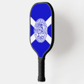 Flagge von Charlotte, North Carolina Pickleball Schläger (Links)
