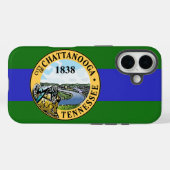 Flagge von Chattanooga, Tennessee Case-Mate iPhone Hülle (Rückseite (Horizontal))