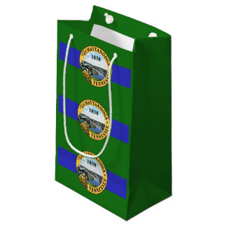 Flagge von Chattanooga, Tennessee Kleine Geschenktüte