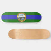 Flagge von Chattanooga (Tennessee) Skateboard (Horizontal)