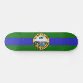 Flagge von Chattanooga, Tennessee-Skateboard Skateboard (Horizontal)
