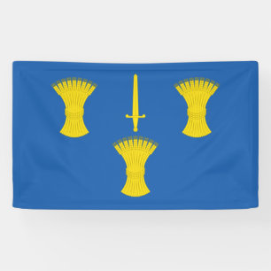 Flagge von Cheshire (Landkreis des Vereinigten Kön Banner