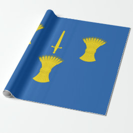 Flagge von Cheshire (Landkreis des Vereinigten Kön Geschenkpapier