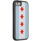 Flagge von Chicago Case-Mate iPhone Hülle (Rückseite/Rechts)