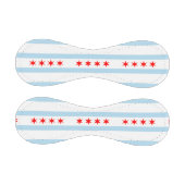 Flagge von Chicago, Illinois Baseball (Paneele)