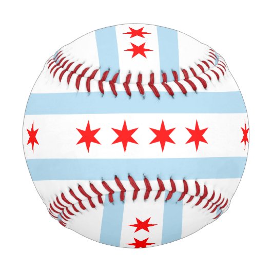 Flagge von Chicago, Illinois Baseball (Rückseite)