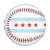Flagge von Chicago, Illinois Baseball (Vorderseite Links)