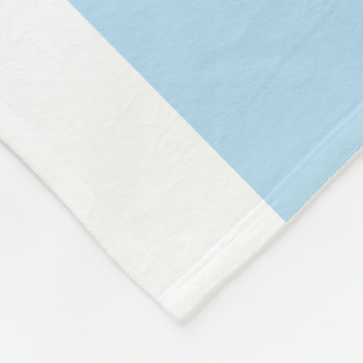 Flagge von Chicago, Illinois Fleecedecke (Ecke)