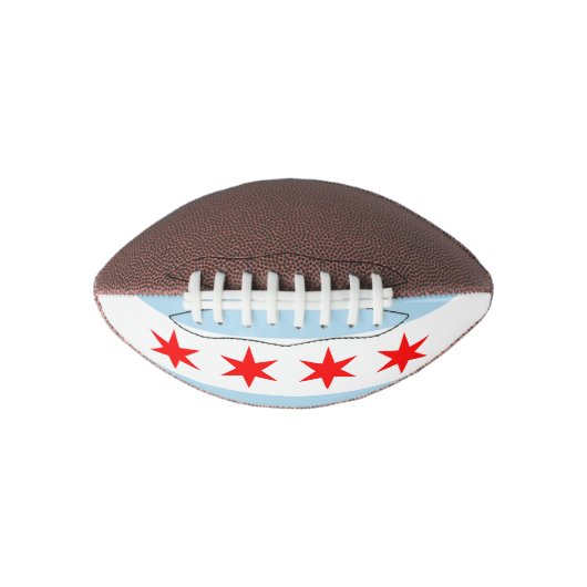 Flagge von Chicago, Illinois Football (Vorderseite)