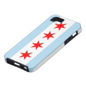 Flagge von Chicago iPhone 5 Case-Mate Tough™ Hülle (unten)