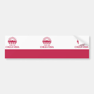 Flagge von Chula Vista (Kalifornien) Autoaufkleber