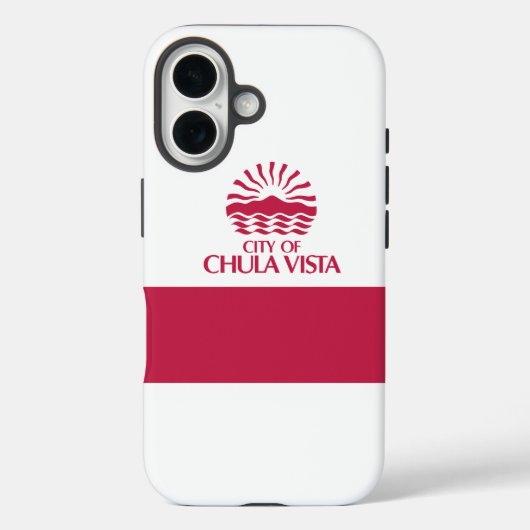 Flagge von Chula Vista, Kalifornien Case-Mate iPhone Hülle (Rückseite)