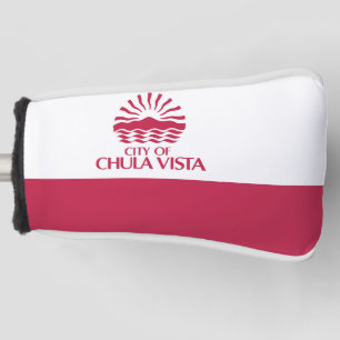 Flagge von Chula Vista, Kalifornien Golf Headcover