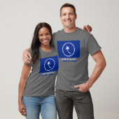 Flagge von Chuuk, mit Namen T-Shirt (Unisex)