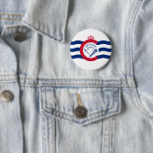 Flagge von Cincinnati, Ohio Button (Beispiel)
