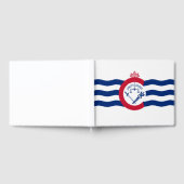 Flagge von Cincinnati (Ohio) Gästebuch (Voll)