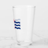 Flagge von Cincinnati (Ohio) Glas (Links)