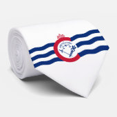 Flagge von Cincinnati (Ohio) Krawatte (Gerollt)