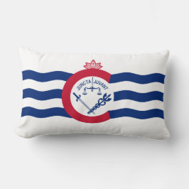 Flagge von Cincinnati (Ohio) Lendenkissen