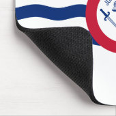 Flagge von Cincinnati (Ohio) Mousepad (Ecke)