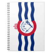 Flagge von Cincinnati (Ohio) Notizblock (Vorderseite)