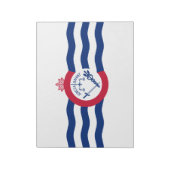 Flagge von Cincinnati (Ohio) Notizblock (Rotiert)