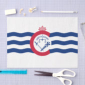 Flagge von Cincinnati (Ohio) Seidenpapier (Handwerk)