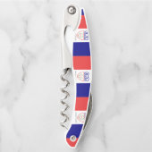 Flagge von Cleveland, Korkenzieher von Ohio Waiter (Vorderseite)