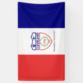 Flagge von Cleveland (Ohio) Banner (Vertikal)