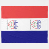 Flagge von Cleveland, Ohio Fleece-Decke Fleecedecke (Vorderseite (Horizontal))