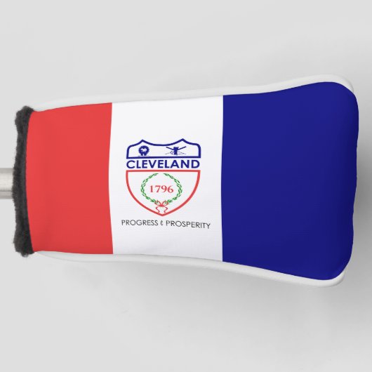 Flagge von Cleveland, Ohio Golf Headcover (Vorderseite)