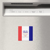 Flagge von Cleveland (Ohio) Magnet (In Situ (Geschirrspüler))