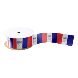 Flagge von Cleveland, Ohio Satin Ribbon Satinband