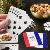 Flagge von Cleveland, Ohio Spielkarten (In Situ)