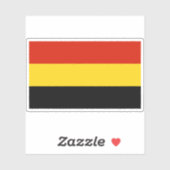 Flagge von Coamo, Puerto Rico Aufkleber (Blatt)