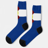 Flagge von Colorado Socken (Linkes Detail)