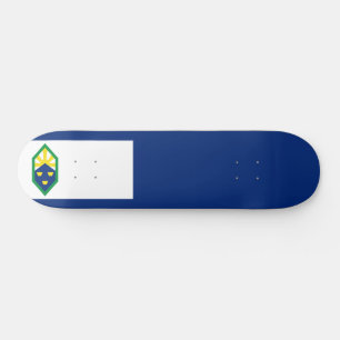 Flagge von Colorado Springs (Colorado City) Skateboard
