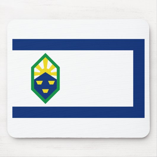 Flagge von Colorado Springs Mousepad (Vorne)