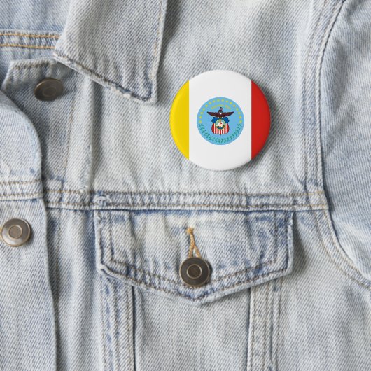 Flagge von Columbus, Ohio Button (Beispiel)